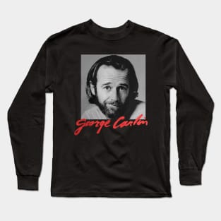 George Carlin // Retro Long Sleeve T-Shirt